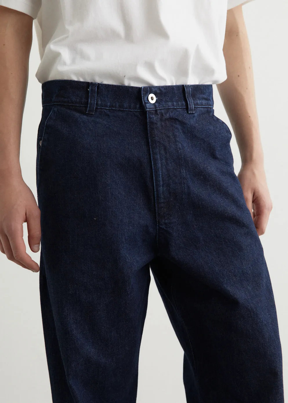 5 Pocket Denim Indigo Jeans