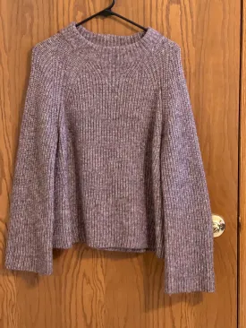 Ann Taylor knitted sweater, burgundy-ish - size Clothes M