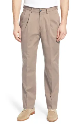 Charleston Khakis Washed Canvas<br>Pleated<br>Regular Rise