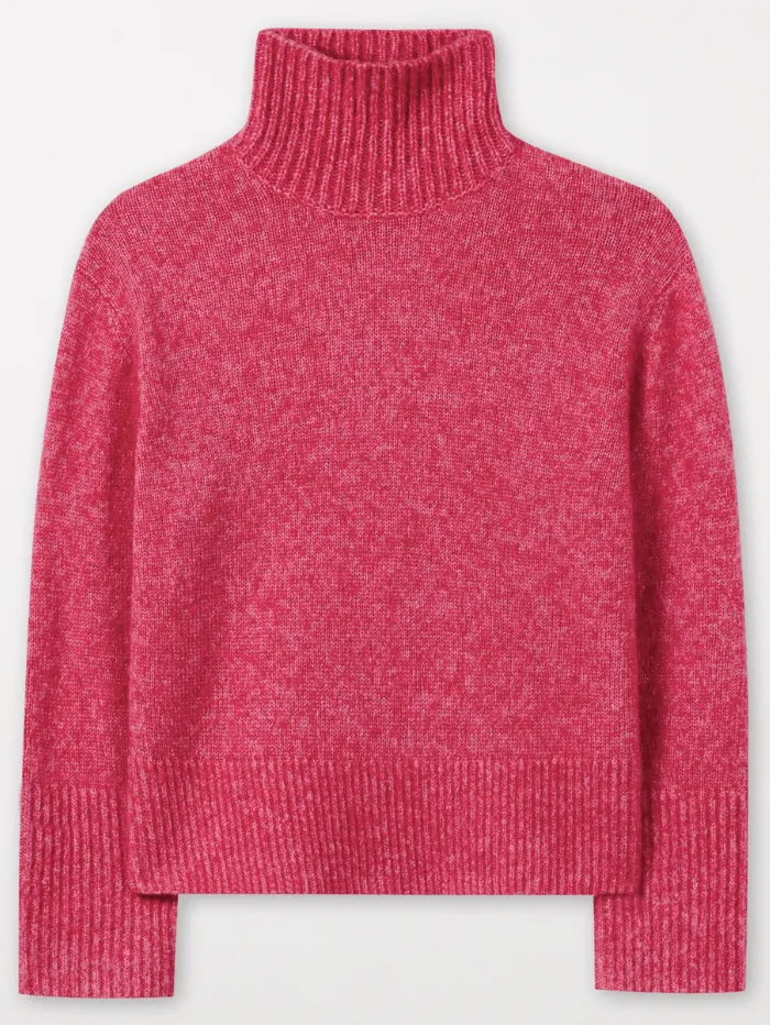 Luisa Cerano Pink Turtleneck Pullover 188302 5292 Col 0453