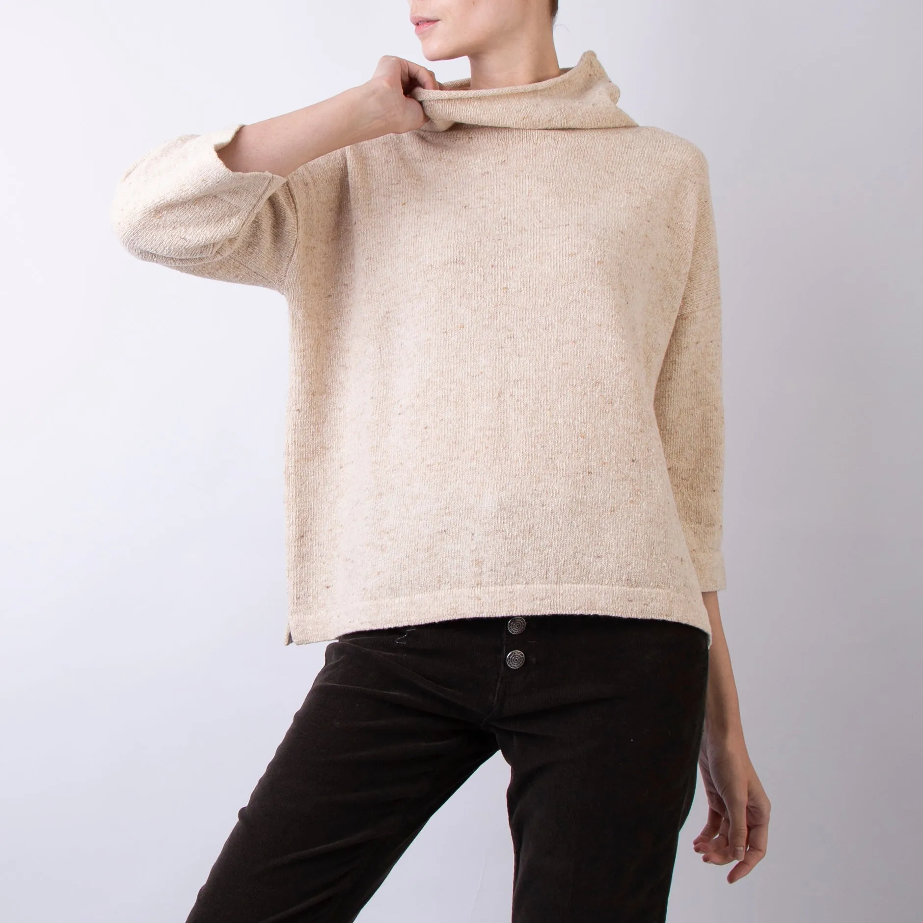 MA'RY'YA SWEATER YNK081 F1 CREAM