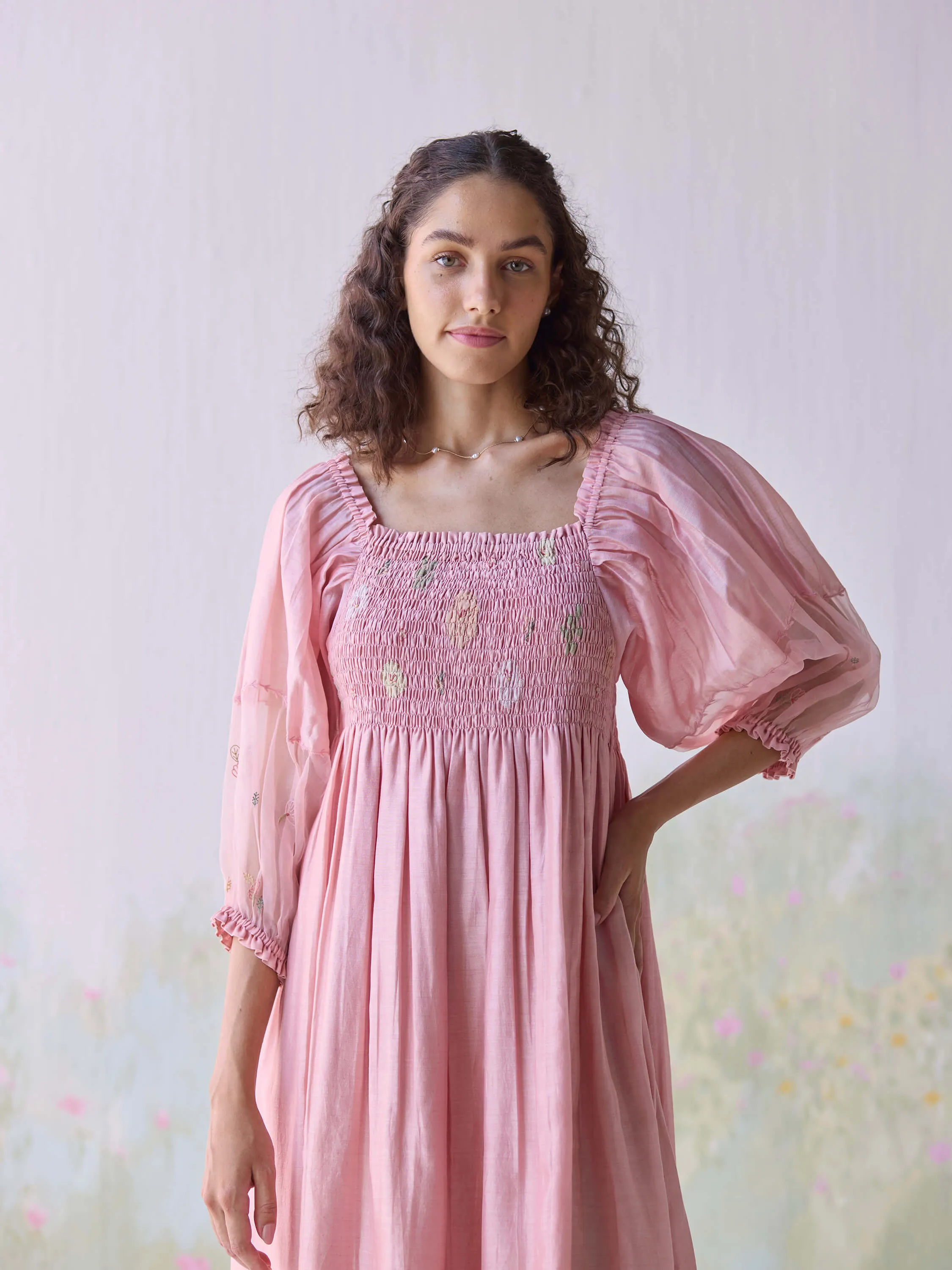 Meadowsweet Midi Dress