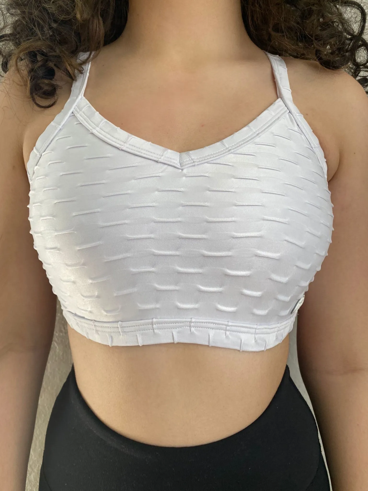 Metallic Miami Vice Crop Top