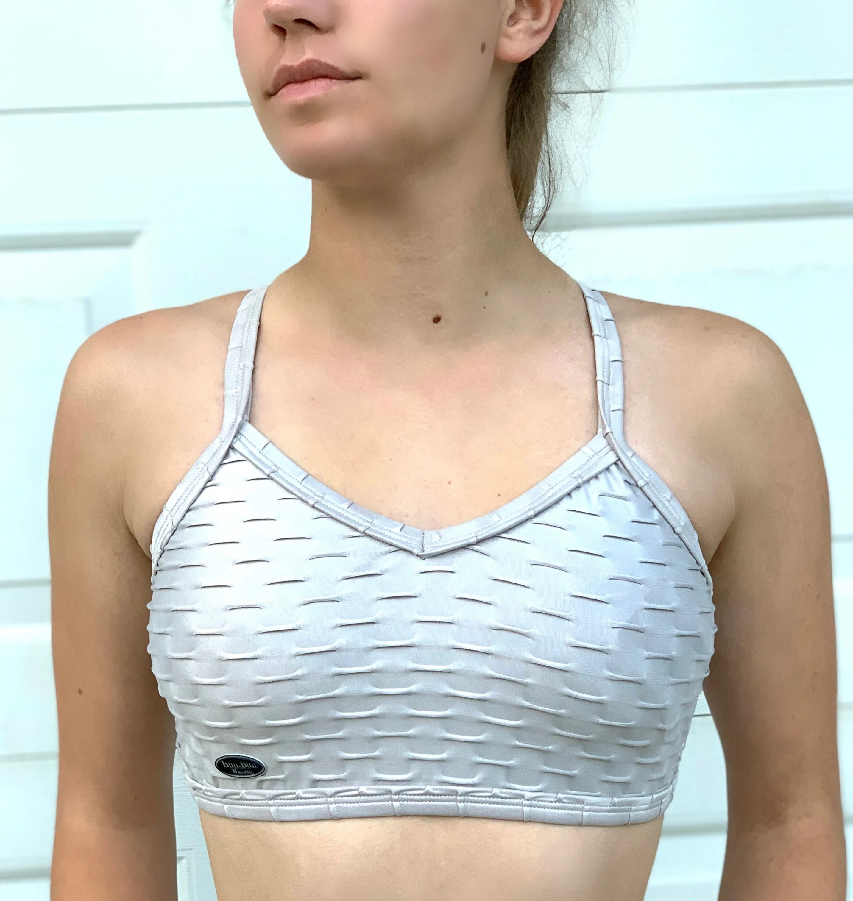 Metallic Miami Vice Crop Top