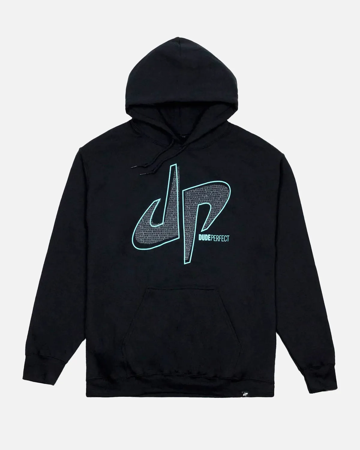 Pound it Reflective Hoodie (Black)