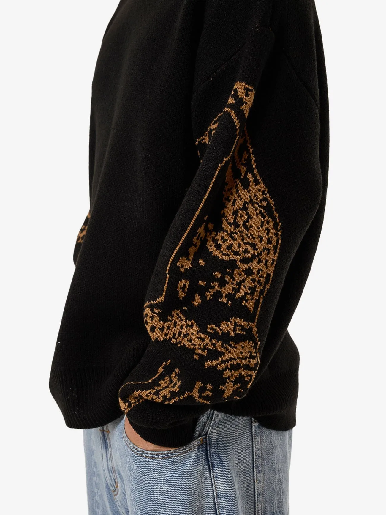 Power Trip Crew Knit - Black