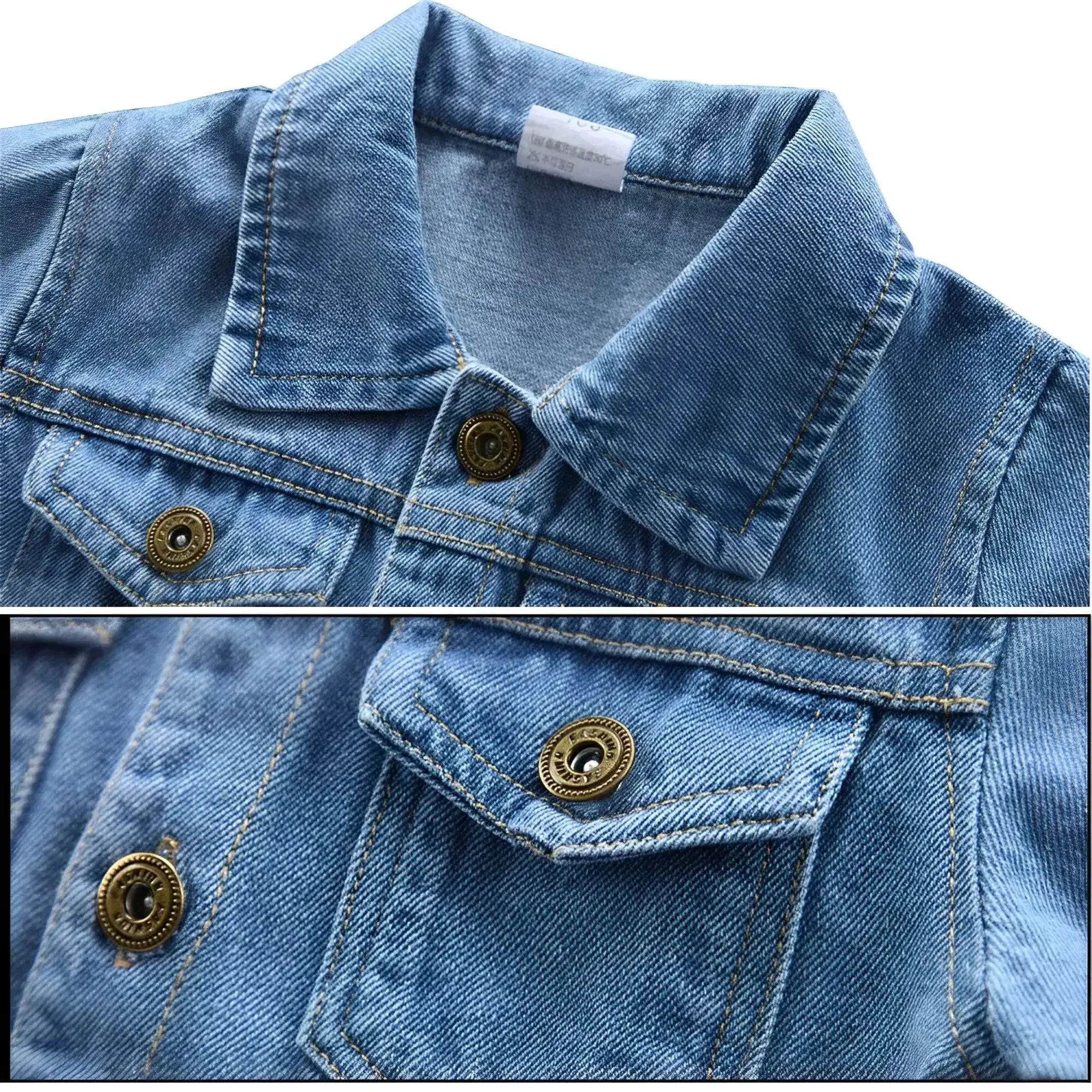 "MM" Jeans Jacket from Kinder Streetwear