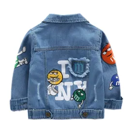 "MM" Jeans Jacket from Kinder Streetwear