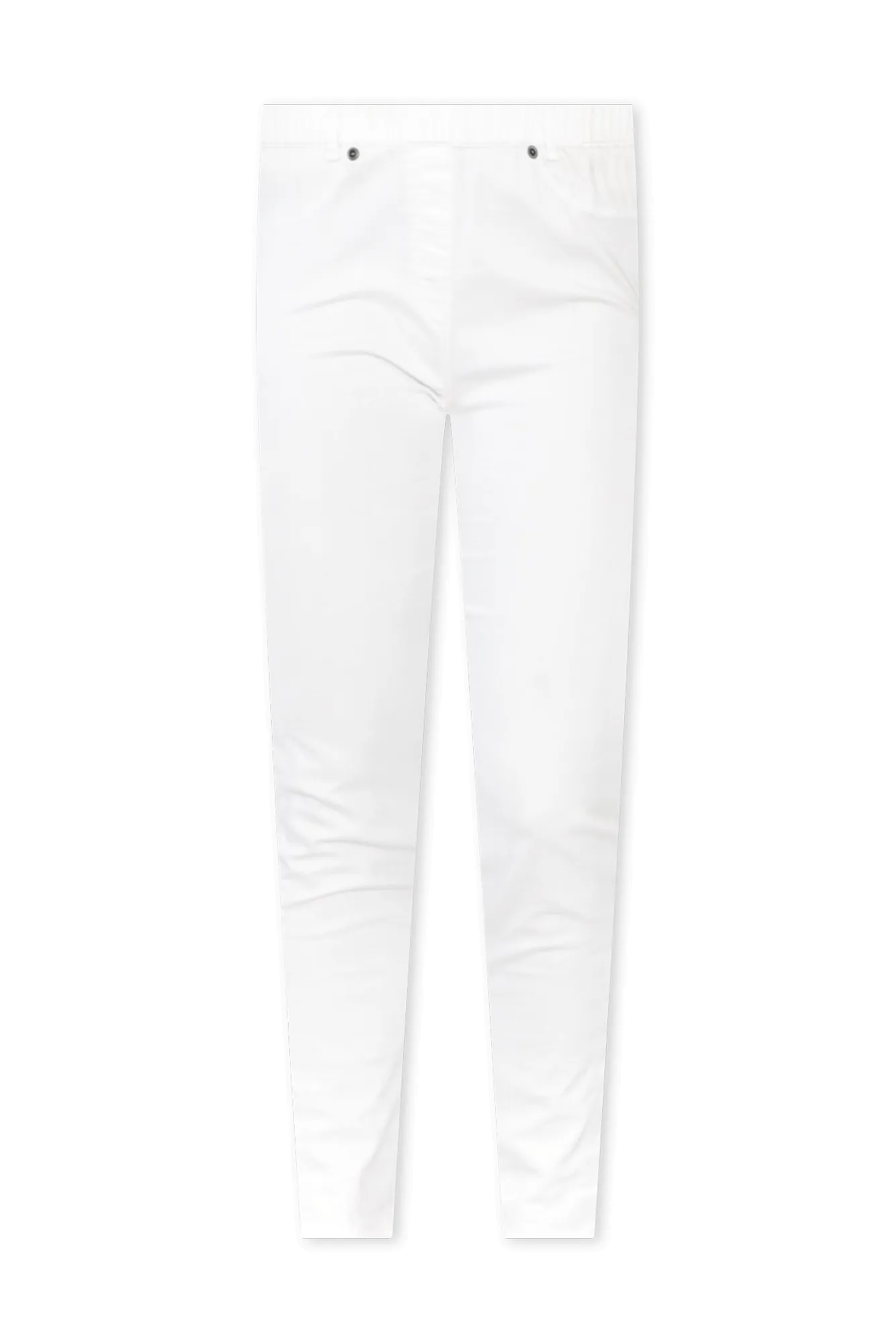 Reed White Stretch Cotton Pants