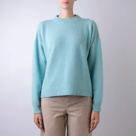 ROBERTO COLLINA SWEATER A40101 27 TURQUOISE