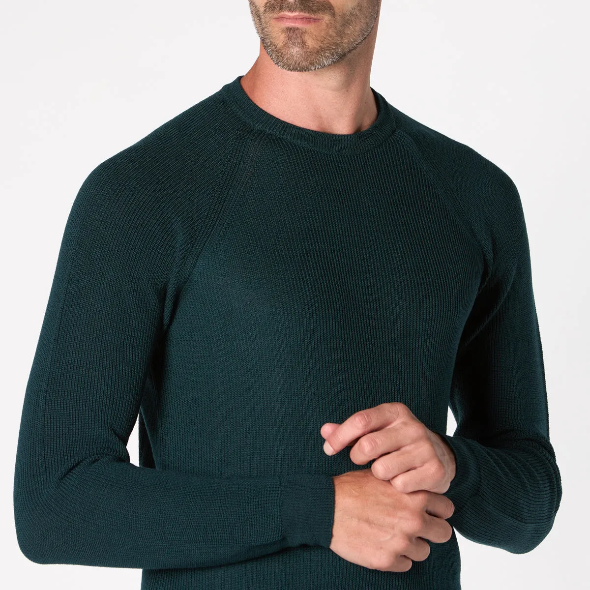 ROBERTO COLLINA SWEATER RA02301 26 GREEN