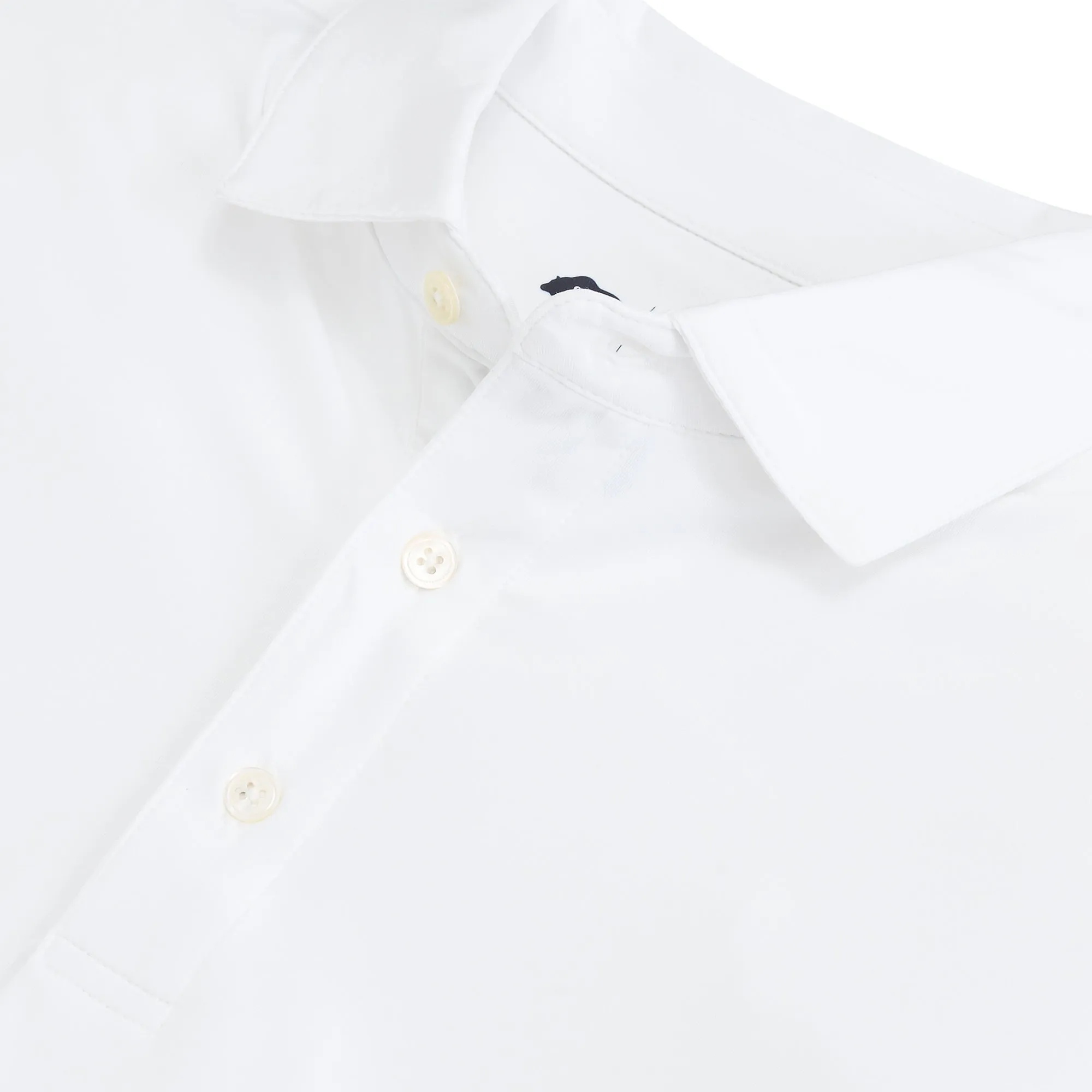 Solid Performance Polo - White