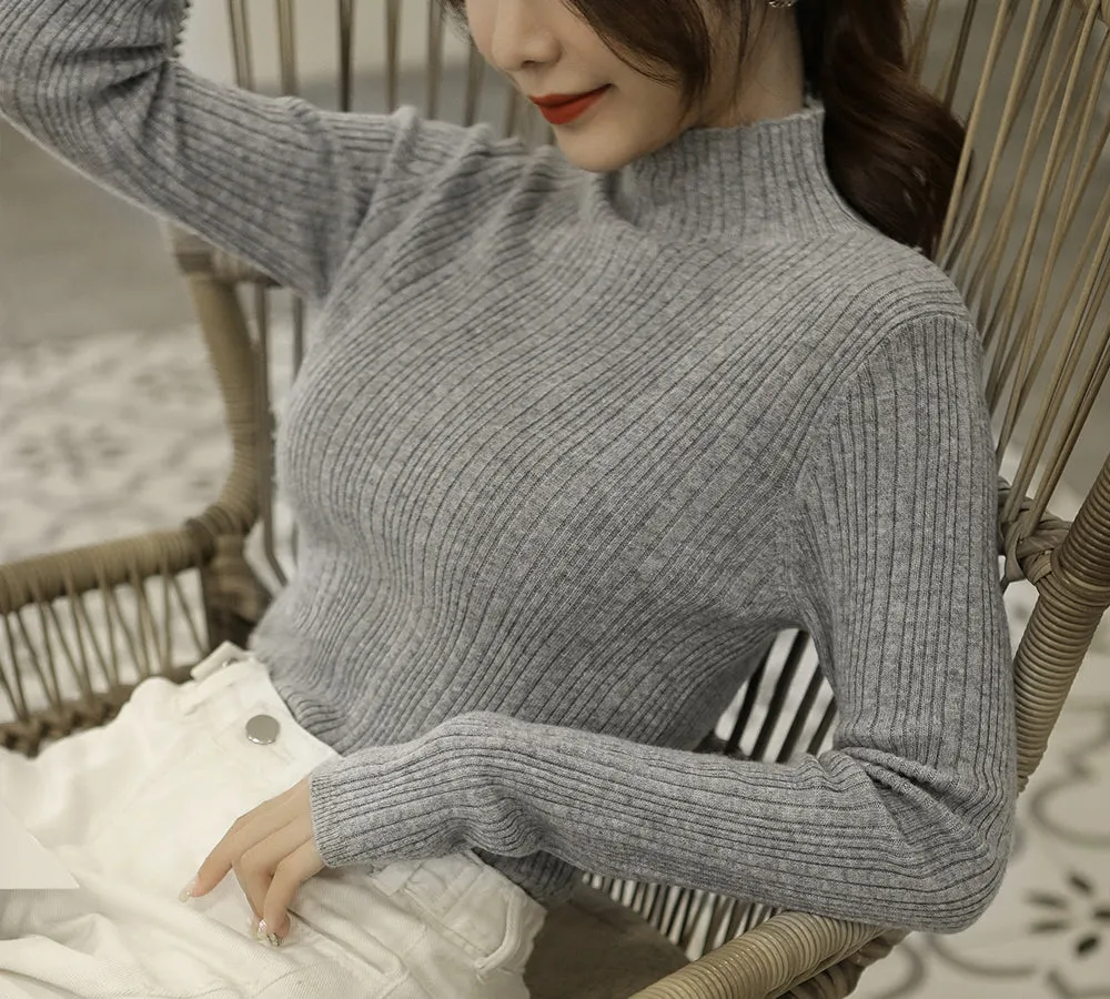 TARRAMARRA® Women Wool Knitwear Half Turt