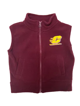 Unisex Central Michigan Fleece Vest